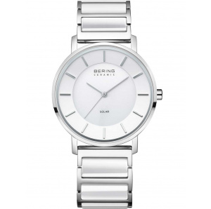 Bering 19535-754 Ladies Watch Keramika Slnečný pohon 35mm 3ATM